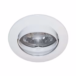 En fonte d'aluminium Diamètre d'encastrement : 75 mm Pour Lampe PAR16, GU10 (non fournie), bornier automatique IP23