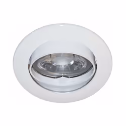 En fonte d'aluminium Diamètre d'encastrement : 75 mm Pour Lampe PAR16, GU10 (non fournie), bornier automatique IP23