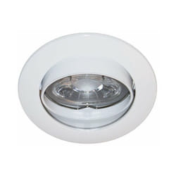 Spot à Collerette orientable ronde ksa 1012 Nickel satiné Indigo