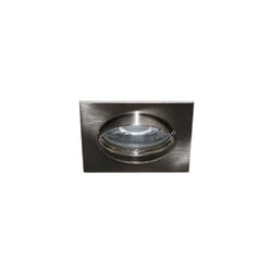 Spot orientable carré noir nickel satiné max 50W (LSA101221)