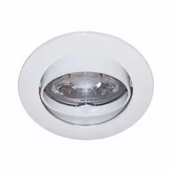 En fonte d'aluminium Diamètre d'encastrement : 75 mm Pour Lampe PAR16, GU10 (non fournie), bornier automatique IP23
