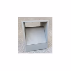Borne carrée extérieure LED 9W fonte d'alu anthracite 163x130x130mm 4000K 220lm 230V IK08 IP56 CUBIC P INDIGO OU316NW24 CUBIC ...