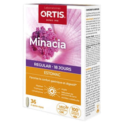 Ortis Minacia Regular Estomac 36 Comprimés