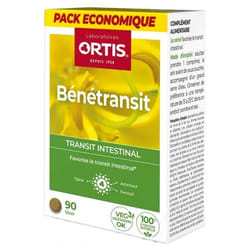 Ortis Bénétransit Transit Intestinal 90 Comprimés