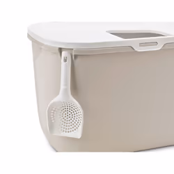 Savic Hop in Chat Toilettes avec entrée par le haut Beige, Blanc - Vue supplémentaire 4
