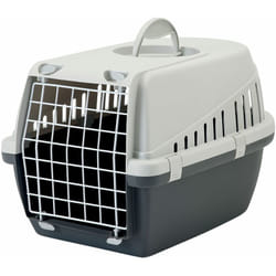 Savic - Cage de transport Trotters grise Taille : s