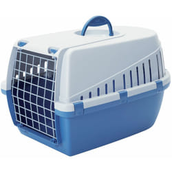 Savic - Cage de transport Trotters bleue Taille : m