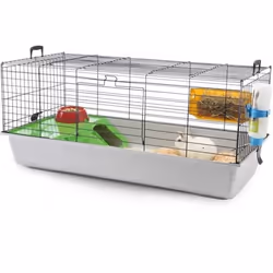 Cage - Nero 3 - Bleu Marine - Pour Lapin - 100 cm
