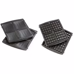 Domo DO 9046 C gaufrier et appareil à croque-monsieur 1200 W Blanc