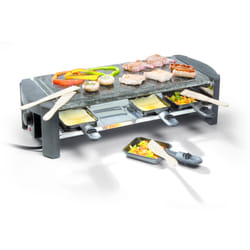 Domo DO9039G raclette 8 personne(s) 1300 W Noir, Gris