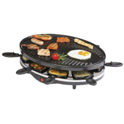 Domo DO9038G raclette 8 personne(s) 1200 W Noir