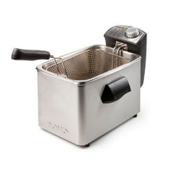 Domo DO458FR friteuse Unique 4 L 3000 W Noir, Acier inoxydable