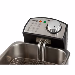 Domo DO458FR friteuse Unique 4 L 3000 W Noir, Acier inoxydable