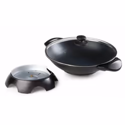 Domo DO8708W wok électrique 5 L Noir 2200 W