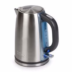 Domo DO448WK, 1,7 L, 2200 W, Acier inoxydable, Acier inoxydable, Thermostat réglable, Indicateur de niveau d'eau