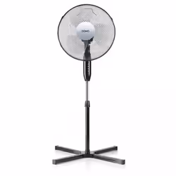 Domo DO8140, Ventilateur à lame domestique, Noir, Blanc, Sol, 4 cm, Secteur