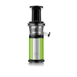 Domo DO9139J presse-agrumes Centrifugeuse lente 150 W Noir, Rouge, Acier inoxydable