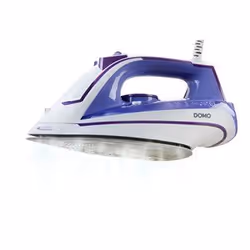 Domo DO7052S, Fer à vapeur, Semelle en céramique, 120 g/min, Blanc, 40 g/min, 0,3 L