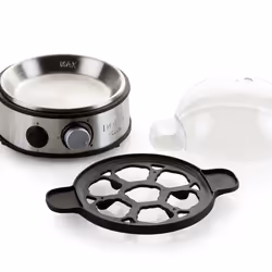 Domo DO9142EK cuiseur d'oeufs 7 œufs Noir, Acier inoxydable, Transparent - Vue supplémentaire 4