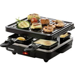 DO9147G Appareil a raclette 4 personnes - Noir - Domo