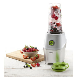 Domo DO700BL blender 0,71 L Mélangeur de table 1000 W Métallique, Blanc