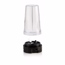 Domo DO700BL blender 0,71 L Mélangeur de table 1000 W Métallique, Blanc