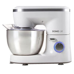 Domo DO9175KR robot de cuisine 700 W 4 L Argent, Blanc