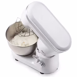Domo DO9175KR robot de cuisine 700 W 4 L Argent, Blanc