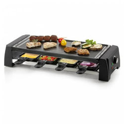 Domo DO9189G raclette 8 personne(s) 1200 W Noir, Gris