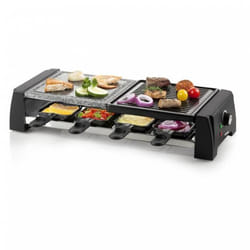 Domo DO9190G raclette 8 personne(s) 1200 W Noir, Gris