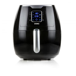 Domo DELI-FRYER XXL Unique 5,5 L Autonome Friteuse d’air chaud Noir, Argent