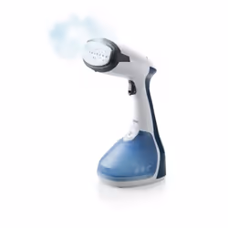 Domo DO7056S, Défroisseur vapeur portatif, 0,25 L, 0,75 min, Bleu, Blanc, 30 g/min