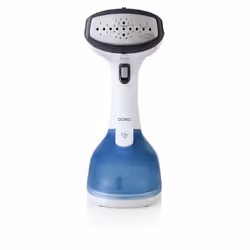 Domo DO7056S défroisseur à vapeur Défroisseur vapeur portatif 0,25 L Bleu, Blanc