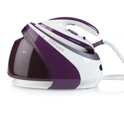 Domo DO7110S Centrale vapeur 3000 W 1,8 L Semelle en céramique Bordeaux, Blanc