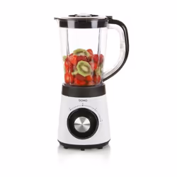 Domo DO9203BL blender 1,5 L Mélangeur de table 500 W Noir, Blanc