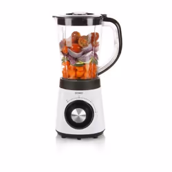 Domo DO9203BL blender 1,5 L Mélangeur de table 500 W Noir, Blanc - Vue supplémentaire 4