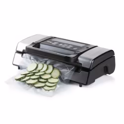 Domo DO331L appareil à emballage sous vide -900 mbar Noir, Argent