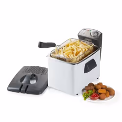 Domo DO519FR friteuse Unique 4,5 L Autonome 3200 W Blanc