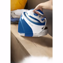 Domo DO1022S Centrale vapeur 3000 W 1,8 L Semelle en céramique Bleu, Blanc - Vue supplémentaire 5