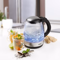 Domo DO9218WK bouilloire 1,2 L 2200 W Noir, Argent - Vue supplémentaire 13