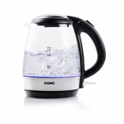 Domo DO9218WK bouilloire 1,2 L 2200 W Noir, Argent - Vue supplémentaire 4