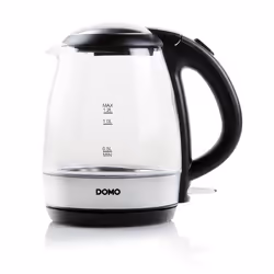 Domo DO9218WK bouilloire 1,2 L 2200 W Noir, Argent - Vue supplémentaire 5