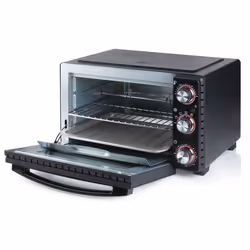 Domo DO1027GO-BF, 28 L, Noir, Pose libre, Rotatif, 120 min, 477 mm