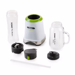 Domo DO 713BL, Blender sport, Pileur de glace, 300 W, Blanc