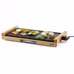 Domo DO8311TP, Plancha, Noir, Marron, 510 x 260 mm, Téflon, 600 mm, 300 mm