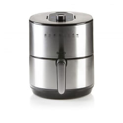 Domo DELI FRYER XL Unique 4 L Autonome Friteuse d’air chaud Noir, Acier inoxydable