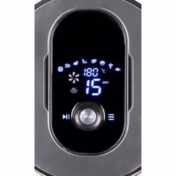 Domo DELI FRYER XL Unique 4 L Autonome Friteuse d’air chaud Noir, Acier inoxydable