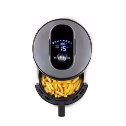 Domo DELI FRYER XL Friteuse à air chaud 4L Noir, Inox - Vue supplémentaire 9