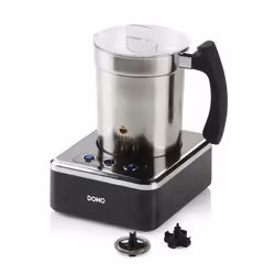 Domo DO717MF mousseur à lait Mousseur à lait automatique Noir, Acier inoxydable