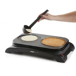 Domo DO8715P appareil à crêpes 2 crèpe(s) 1000 W Noir